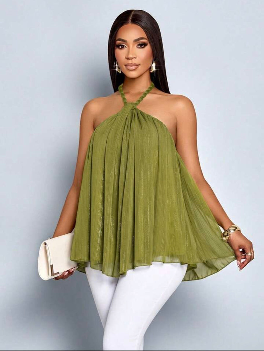 Get 50% Off Today, Flowly Halter Top 💕