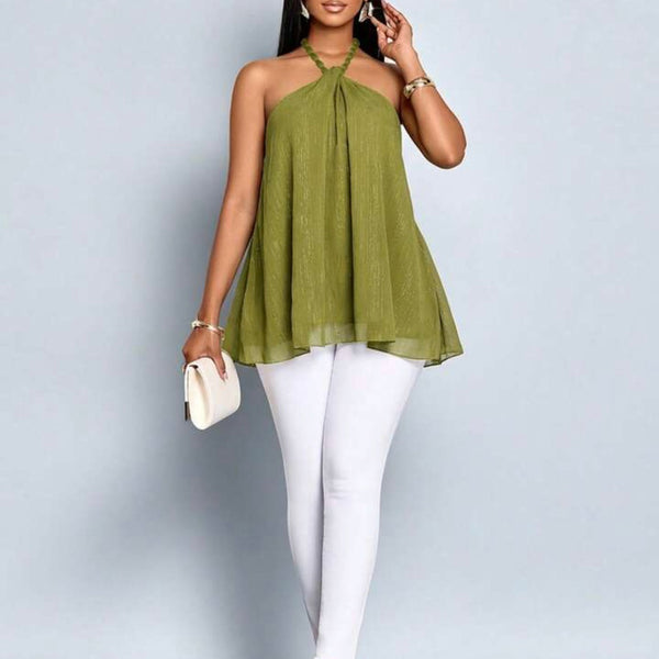 Get 50% Off Today, Flowly Halter Top 💕