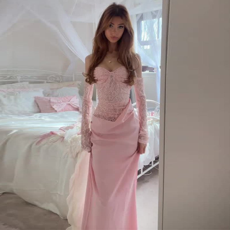 Get 50% Off Today, Rosalie Lace Maxi Dress 💕