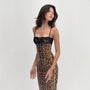 Get 50% Off Today, Leopard Lace Midi Dress 💕